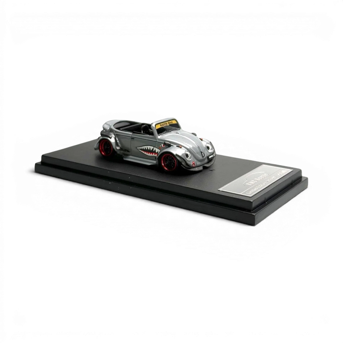 HKM Model VW Beetle Convertible Grey Shark Mouth 1:64 - for just $34.99! 