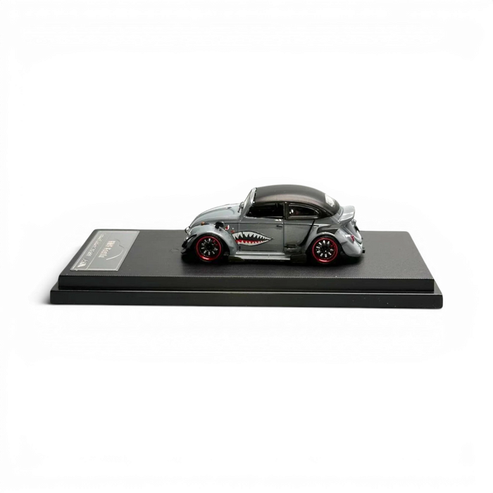HKM Model VW Beetle Convertible Grey Shark Mouth 1:64 - for just $34.99! 