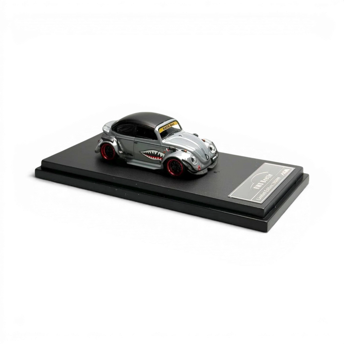 HKM Model VW Beetle Convertible Grey Shark Mouth 1:64 - for just $34.99! 