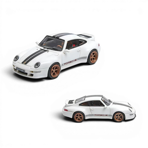 Flame Model Porsche 911 Gunther Werks 400R White 1:64 - for just $64.99! 
