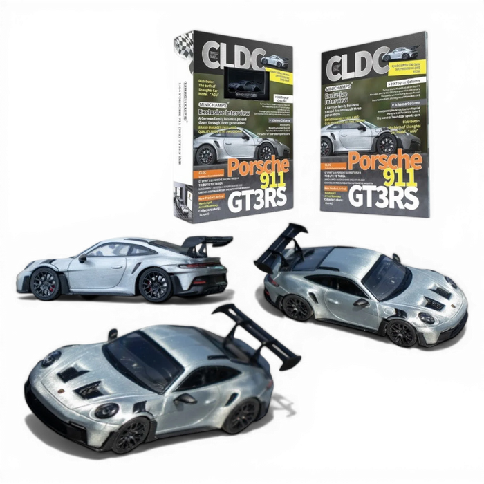 Minichamps Porsche 911 GT3 RS Raw Silver 1:64 - for just $59.99! 