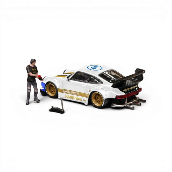 Star Model Porsche RWB 930 GT Wing NFS White Livery 1:64 - for just $30.99! 
