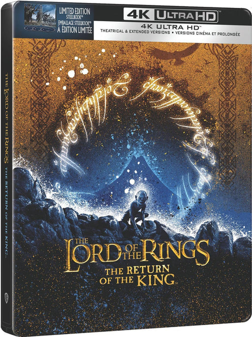 The Lord of the Rings: The Return of the King (Extended & Theatrical) - Limited Edition Steelbook (4K Ultra HD) - for just $43.99! 