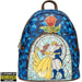 Loungefly Beauty and the Beast Stained-Glass Window Mini-Backpack - Entertainment Earth Exclusive - for just $64.63! 
