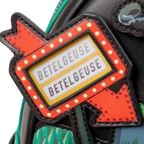 Loungefly Beetlejuice Graveyard Glow-in-the-Dark Mini-Backpack - Entertainment Earth Exclusive - for just $74.99! 