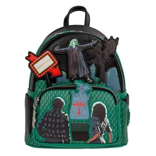 Loungefly Beetlejuice Graveyard Glow-in-the-Dark Mini-Backpack - Entertainment Earth Exclusive - for just $74.99! 