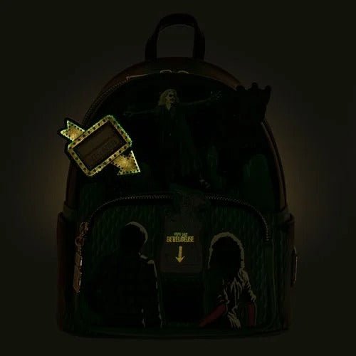 Loungefly Beetlejuice Graveyard Glow-in-the-Dark Mini-Backpack - Entertainment Earth Exclusive - for just $74.99! 
