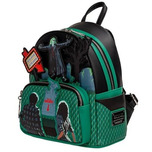 Loungefly Beetlejuice Graveyard Glow-in-the-Dark Mini-Backpack - Entertainment Earth Exclusive - for just $74.99! 