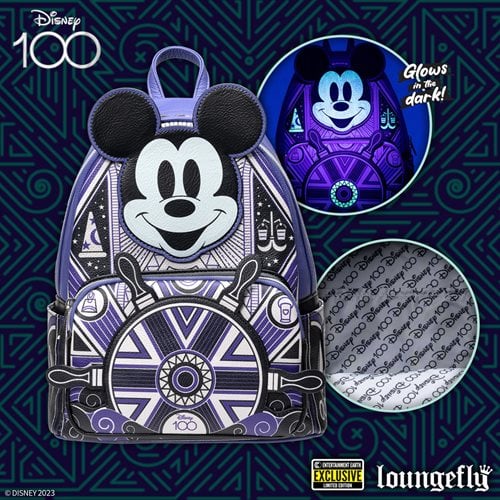 Loungefly Disney 100 Art Deco Mickey Mouse Mini-Backpack - Entertainment Earth Exclusive - for just $70.69! 