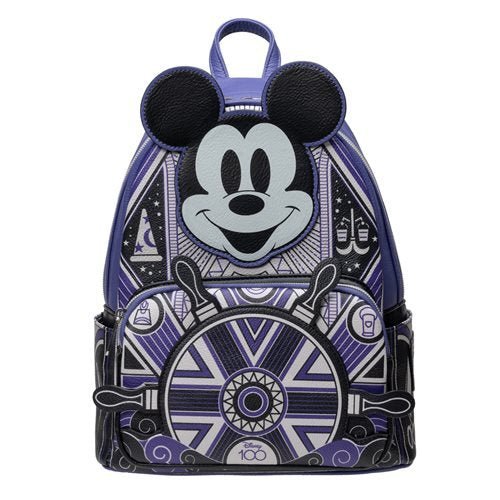 Loungefly Disney 100 Art Deco Mickey Mouse Mini-Backpack - Entertainment Earth Exclusive - for just $73.99! 
