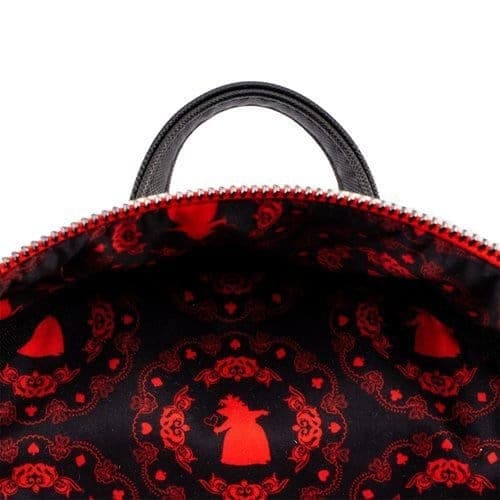 Loungefly Disney Villains Scene Series Queen of Hearts Mini Backpack - for just $80.80! 