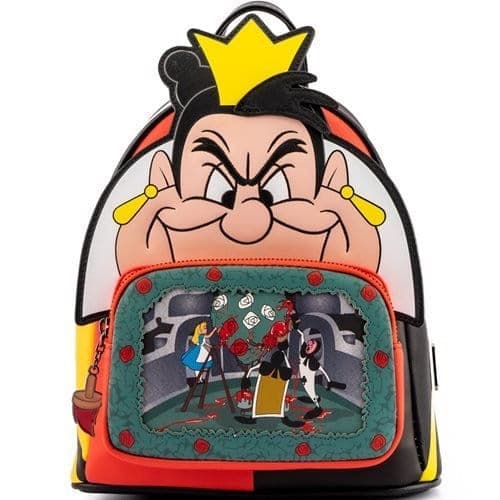 Loungefly Disney Villains Scene Series Queen of Hearts Mini Backpack - for just $80.80! 