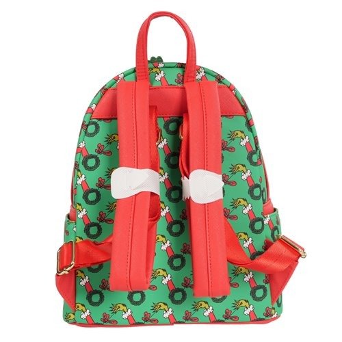 Loungefly How the Grinch Stole Christmas Grinch Christmas Present Mini-Backpack - Entertainment Earth Exclusive - for just $81.99! 