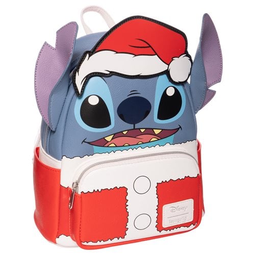 Loungefly Lilo & Stitch Holiday Santa Stitch Mini-Backpack- Entertainment Earth Exclusive - for just $73.99! 