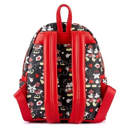 Loungefly Mickey Mouse and Minnie Mouse Heart Hands Mini-Backpack - Just $75! Shop now at Retro Gaming of Denver