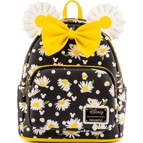 Loungefly Minnie Mouse Daisies Mini-Backpack - Just $75! Shop now at Retro Gaming of Denver