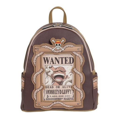 Loungefly One Piece Wanted Dead or Alive Monkey D. Luffy Mini-Backpack - Entertainment Earth Exclusive - for just $77.99! 