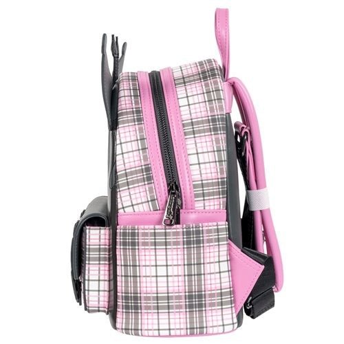 Loungefly Sanrio Kuromi Flames and Plaid Mini-Backpack - Entertainment Earth Exclusive - for just $81.99! 