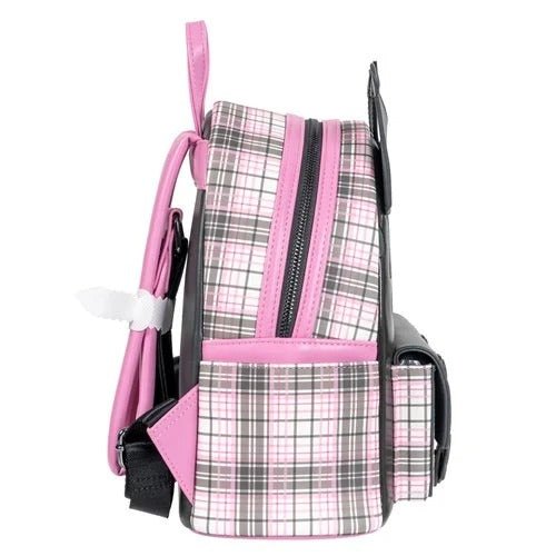 Loungefly Sanrio Kuromi Flames and Plaid Mini-Backpack - Entertainment Earth Exclusive - for just $81.99! 