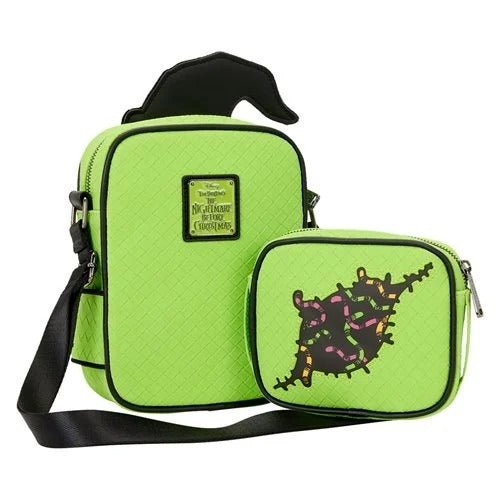 Loungefly The Nightmare Before Christmas Oogie Boogie Glow-in-the-Dark Crossbuddies Bag - for just $69.99! 