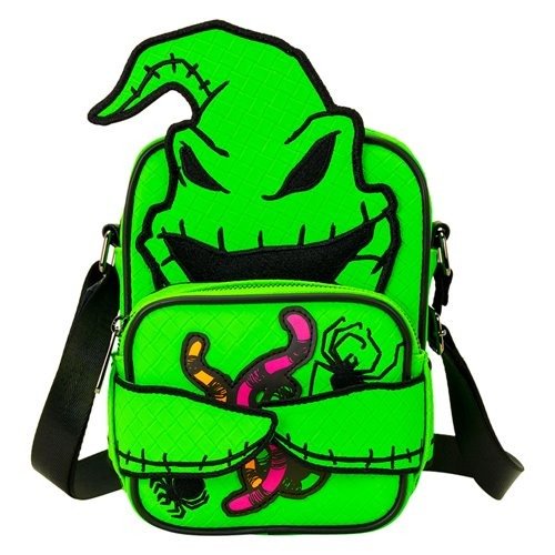 Loungefly The Nightmare Before Christmas Oogie Boogie Glow-in-the-Dark Crossbuddies Bag - for just $69.99! 