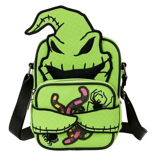 Loungefly The Nightmare Before Christmas Oogie Boogie Glow-in-the-Dark Crossbuddies Bag - for just $69.99! 