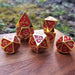 Lover's Heart Enamel Metal Dice Set - Just $39.99! Shop now at Retro Gaming of Denver