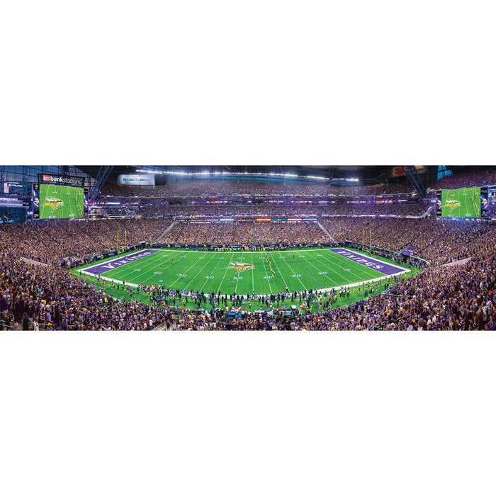 Minnesota Vikings - 1000 Piece Panoramic Jigsaw Puzzle - Just $19.99! Shop now at Retro Gaming of Denver