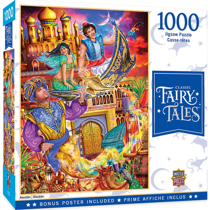 Classic Fairy Tales - Aladdin 1000 Piece Jigsaw Puzzle - Just $16.99! Shop now at Retro Gaming of Denver