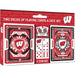 Wisconsin Badgers - 2-Pack Playing Cards & Dice Set - for just $19.99! 
