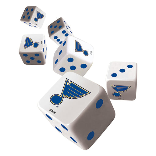 St. Louis Blues Dice Set - Just $4.79! Shop now at Retro Gaming of Denver