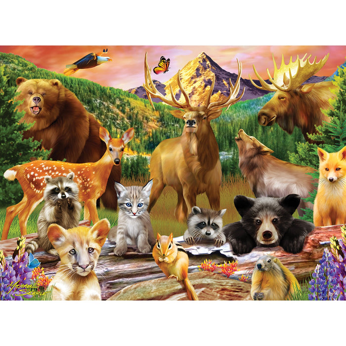 Wildlife of the National Parks - 100 Piece Jigsaw Puzzle - Just $12.99! Shop now at Retro Gaming of Denver