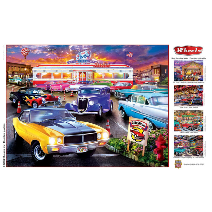 Wheels - Runner's Up 750 Piece Jigsaw Puzzle - Just $14.99! Shop now at Retro Gaming of Denver