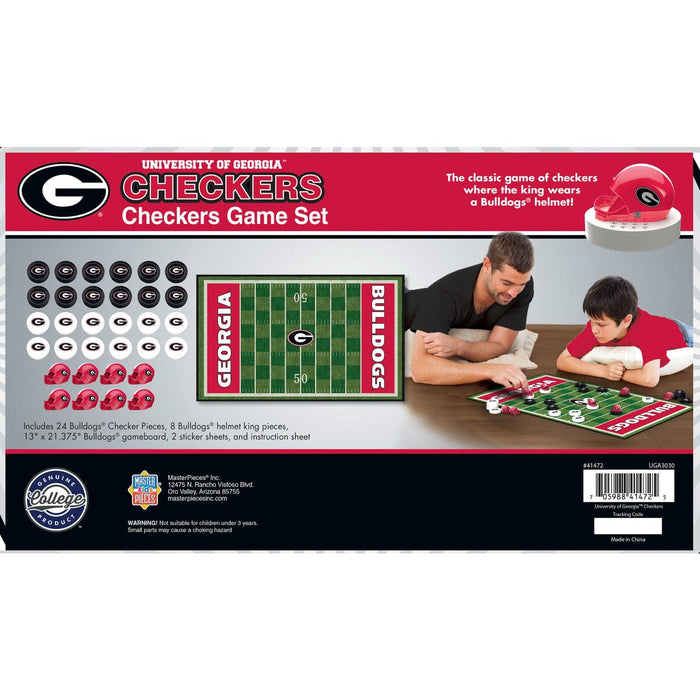 Georgia Bulldogs Checkers Board Game - for just $19.99! 
