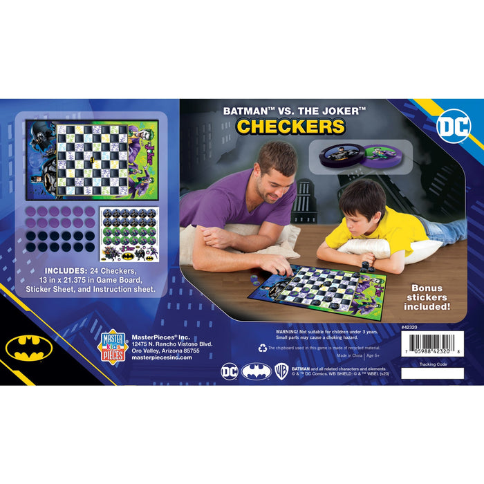 Batman vs The Joker Checkers Board Game - Just $19.99! Shop now at Retro Gaming of Denver