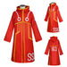 Luffy Egghead Island Cosplay – One Piece 163 Red Robe & Straw Hat Set - for just $14.95! 