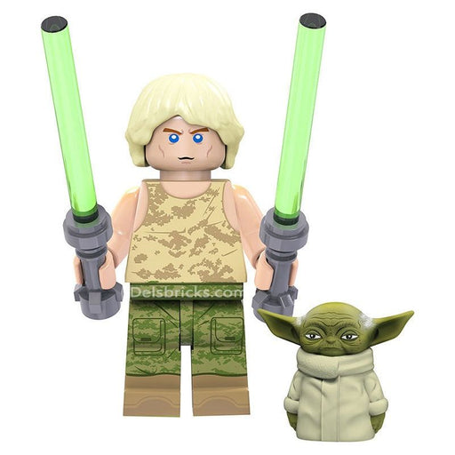 Luke Skywalker & Yoda Empire Strikes Back Lego-Compatible Minifigures - Just $3.99! Shop now at Retro Gaming of Denver