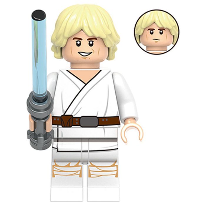 Luke Skywalker Action Figure - Ready for Battles (Lego-Compatible Minifigures) - Just $3.99! Shop now at Retro Gaming of Denver