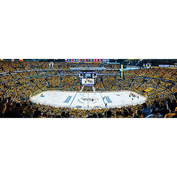 Nashville Predators - 1000 Piece Panoramic Jigsaw Puzzle - Just $19.99! Shop now at Retro Gaming of Denver