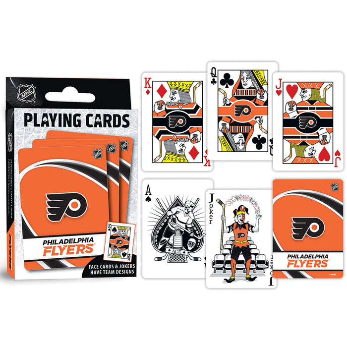 Philadelphia Flyers Playing Cards - 54 Card Deck - Just $6.99! Shop now at Retro Gaming of Denver