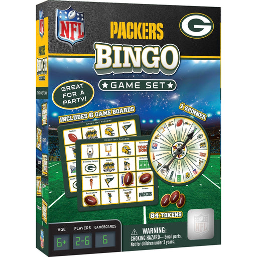 Green Bay Packers NFL Bingo Game - for just $12.99! 