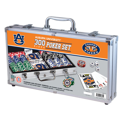 Auburn Tigers 300 Piece Poker Set - Just $124.99! Shop now at Retro Gaming of Denver