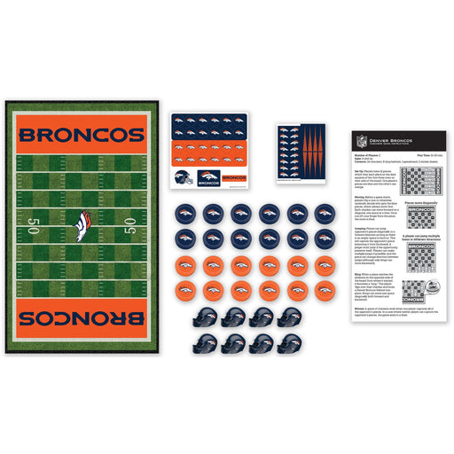 Denver Broncos Checkers Board Game - Just $15.99! Shop now at Retro Gaming of Denver