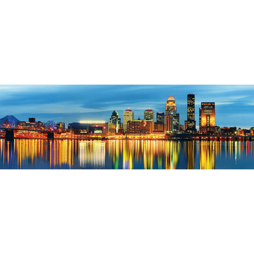 Louisville, Kentucky 1000 Piece Panoramic Jigsaw Puzzle - Just $14.99! Shop now at Retro Gaming of Denver