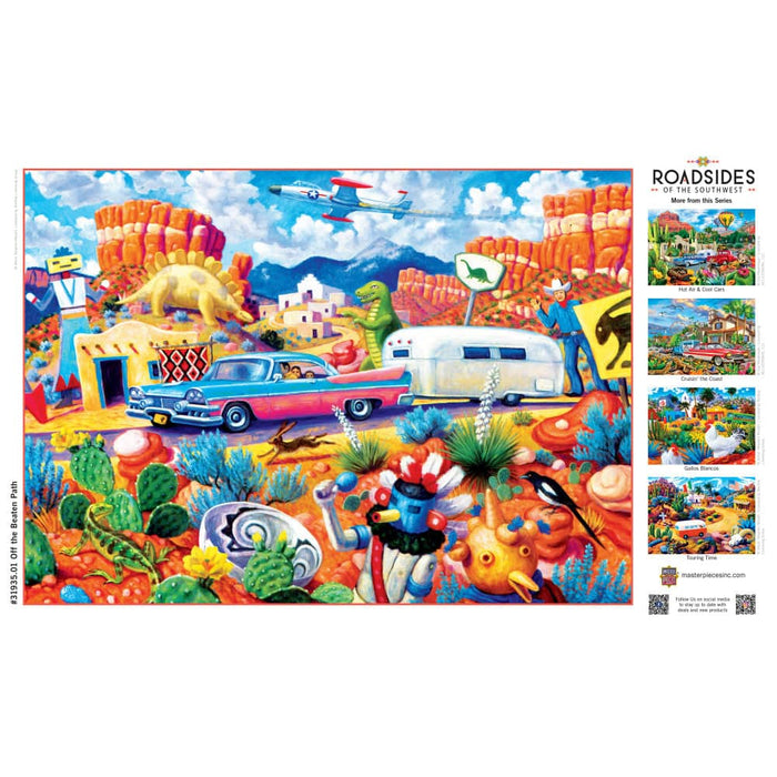 Roadsides of the Southwest - Off the Beaten Path 500 Piece Jigsaw Puzzle - for just $14.99! 