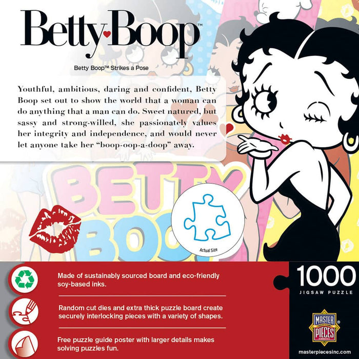 Betty Boop - Strikes a Pose 1000 Piece Jigsaw Puzzle - for just $16.99! 