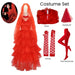Lydia Deetz Red Wedding Dress Costume – Beetlejuice Outfit Set - for just $106.95! 