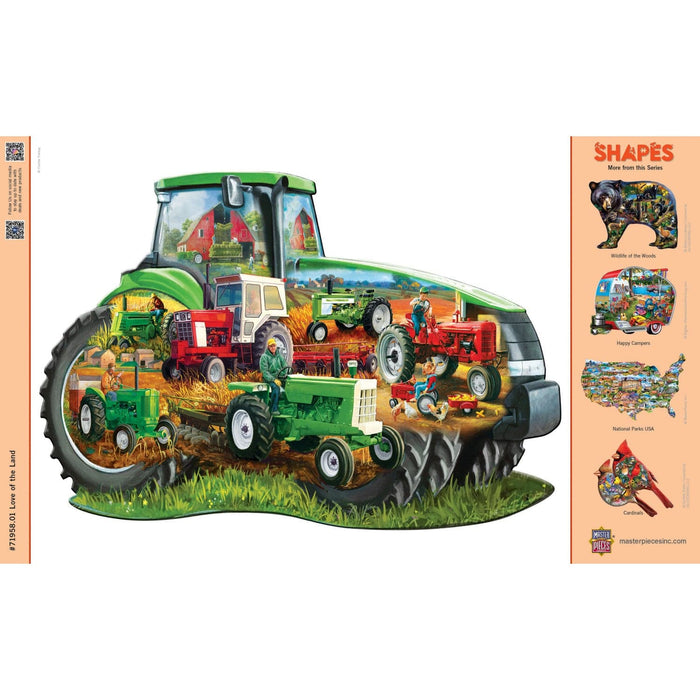 Shapes - Love of the Land 1000 Piece Shaped Jigsaw Puzzle - for just $16.99! 