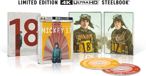 Mickey 17 - Limited Edition Steelbook (4K Ultra HD + Blu-ray) - for just $29.99! 