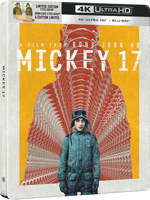 Mickey 17 - Limited Edition Steelbook (4K Ultra HD + Blu-ray) - for just $32.99! 